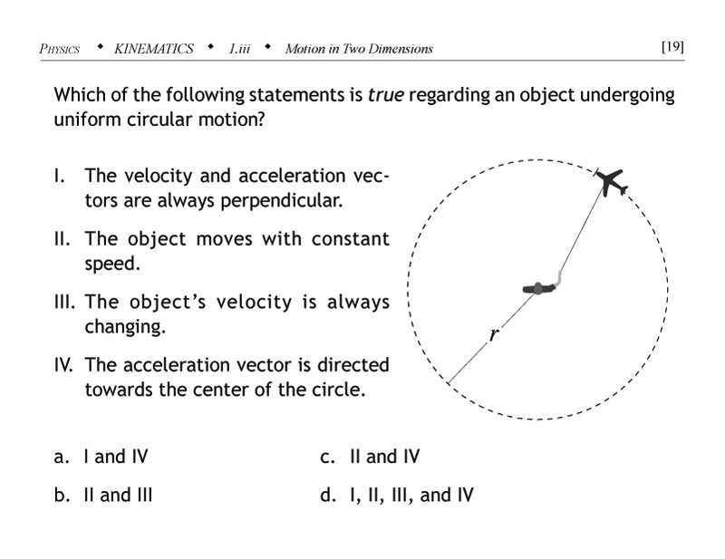 Uniform circular motion kinematics problem