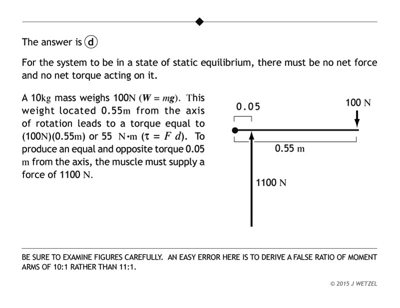 Torque problem explanation