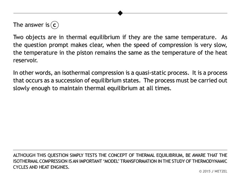 Heat and temperature problem explanation