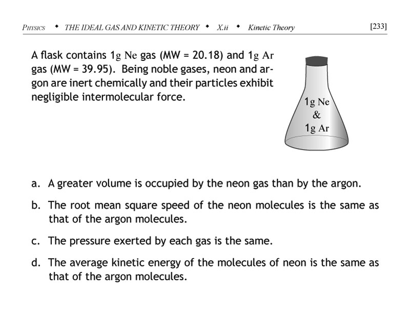 Two noble gases in a flask physics problem