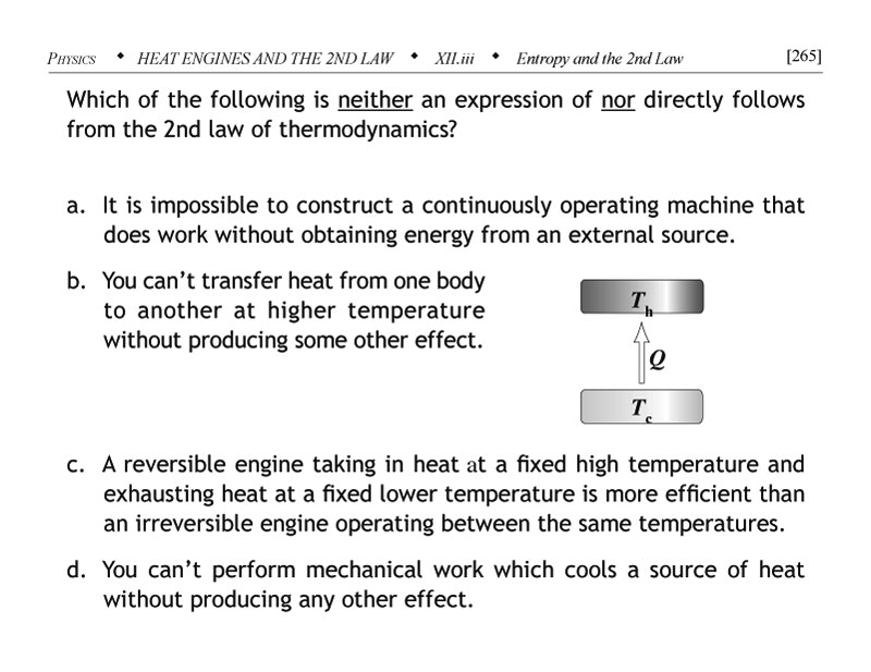 Expressions of the second law of thermodynamics