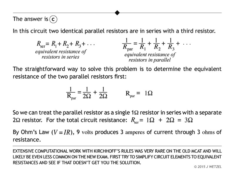 DC Circuit problem answer
