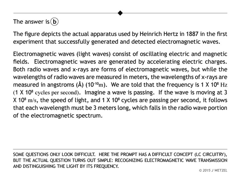 Hertz question explanation