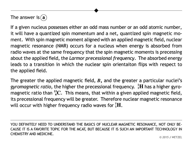Explanation of gyromagnetic ratio question