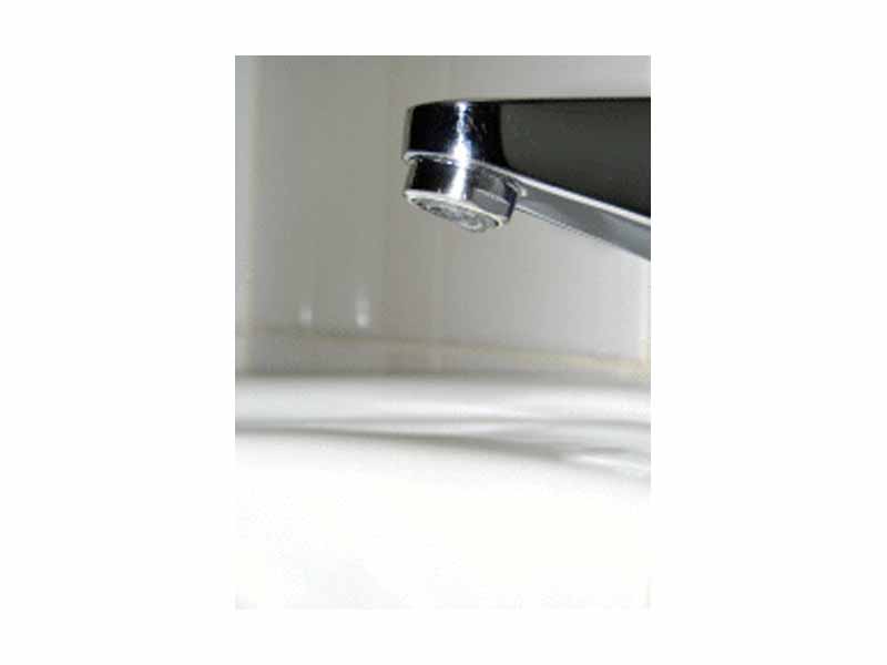 Animation of a water drop on a faucet (tap). The image consists of 18 individual images, out of a series of ca. 300 images. The animation is not a series of the same drop, but different pictures of different drops arranged to make them look like a series of pictures of one drop.