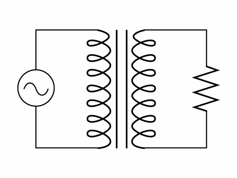 Transformer circuit symbol