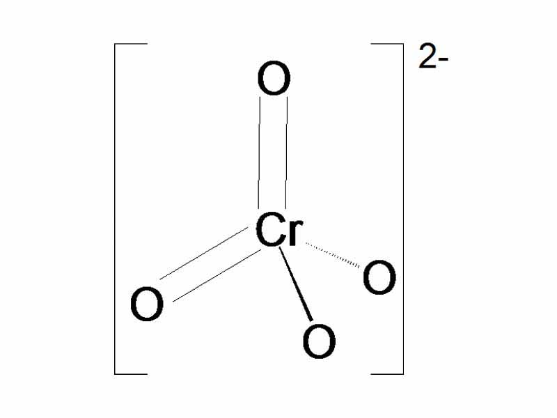 Oxidizing agent - A diagram of the Chromate ion