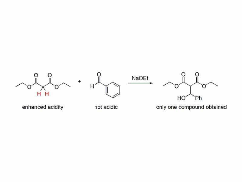 If one partner in an aldol reaction is considerably more acidic than the other, then control may be automatic.