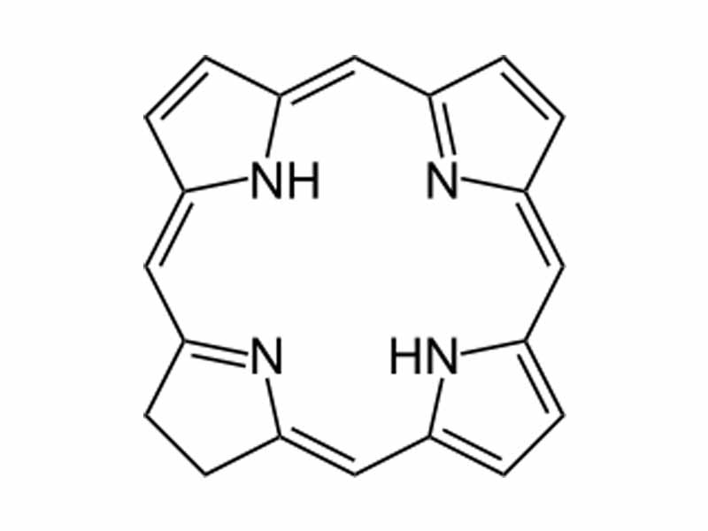 Chlorin structure