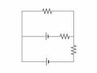 Circuit for Kirchoff's rules problem