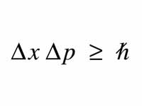 Heisenburg uncertainty principle formula